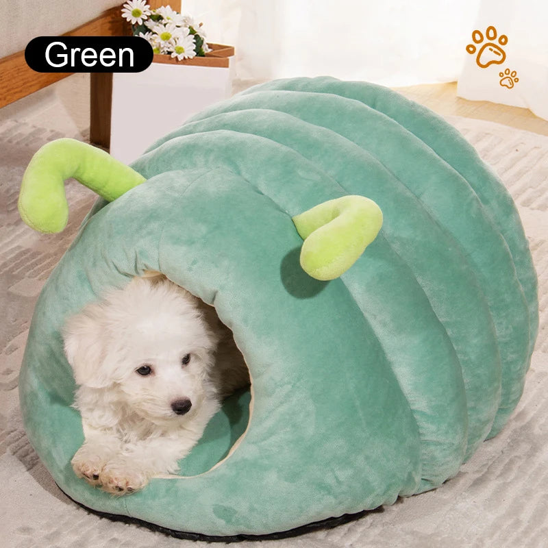 Winter Cozy Pet House Dogs Soft Nest Kennel Sleeping Cave Cat Dog Puppy Warm Thickening Tents Bed Nest Dog Nest Warm Plush Warm
