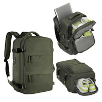 XOKY Cabin Bag 45x36x20 Backpack, 40x20x25 Ryanair Carry-Ons, Women/Men Aeroplane Travel Backpack, Cabin Size Laptop Backpack