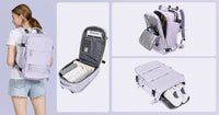 XOKY Cabin Bag 45x36x20 Backpack, 40x20x25 Ryanair Carry-Ons, Women/Men Aeroplane Travel Backpack, Cabin Size Laptop Backpack