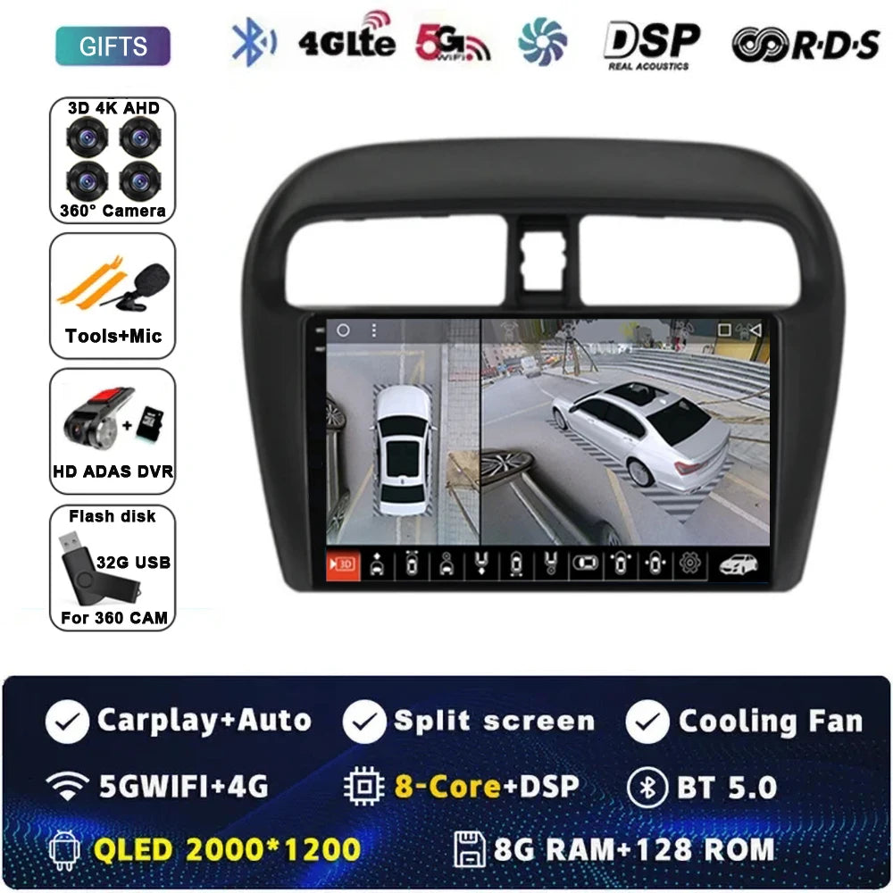 Mitsubishi Mirage Android Screen