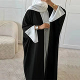 Modest Open Abaya Kimono Kaftan Dubai Islam Muslim Dress Abayas Caftan Marocain Qatar Oman Turkey Clothing For Women Robe Femme