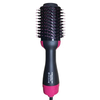 2025 New 3-in-1 Hot Air Comb Fluffy Comb Without Damaging Hair Dry And Wet Roll Straight Dual-Use Negative Ion Styling Comb