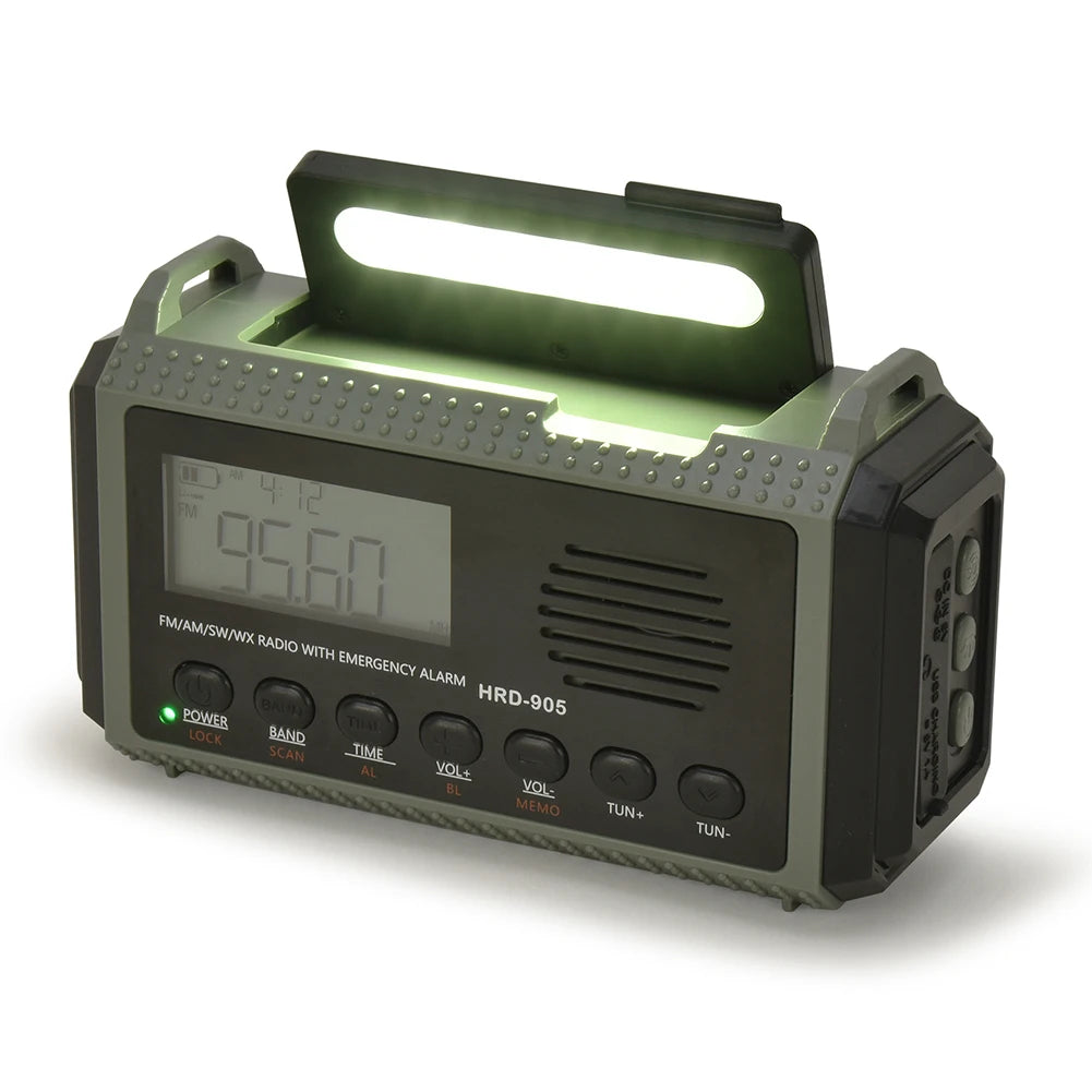 Solar Power Emergency Radio