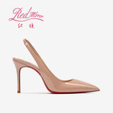 Naked color luxury women's shoes 2025 New Heels For Women Elegant High Heels Sexy Pointed Toe Heeled sandals Ladies Shoes Women