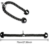 Gantry Frame Equipment Biceps Training Double Head Pull Rope Gym Accessories Triceps Lower Press Handle Tricep Laterals Muscle