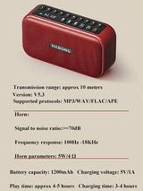 Portable FM Bluetooth Speaker