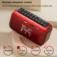 Portable FM Bluetooth Speaker