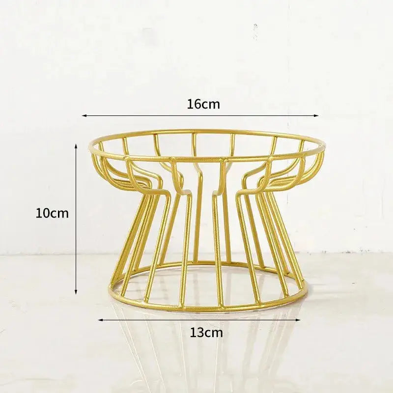 1Set Pet Ceramic Bowl Iron Rack Cat