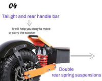 2024 Escooter X8PRO New 8000W 60V 40AH 13-14inch Dual Motor Adult Off-road Electric Scooter Max Speed 100KM/H Max Mileage120KM