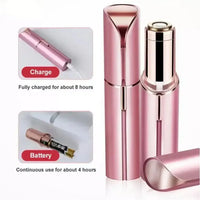 Portable Lipstick Shaped Women Electric Epilator Eyebrow Trimmer Painless Effective Facial Hair Removal Shaver Small Epilator