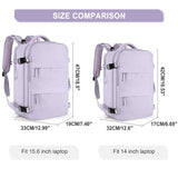 XOKY Cabin Bag 45x36x20 Backpack, 40x20x25 Ryanair Carry-Ons, Women/Men Aeroplane Travel Backpack, Cabin Size Laptop Backpack