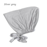 Muslim Inner Cap Hijab For Women Solid Underscarf Hijab Undercap Scarf Turban Hat Islamic Muslim Hijabs Ready To Wear Headcover