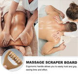 1Pcs Wooden Massage Rollers Neck Roller Massager Wooden Trigger Point Roller Massager Muscle Roller for Back face Waist Leg Arm