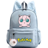 Monster Movie Pokemon Backpack Children Toy Schoolbag Pikachu Charizard Gengar Bulbasaur Backpack Kid Birthday Gift Toy