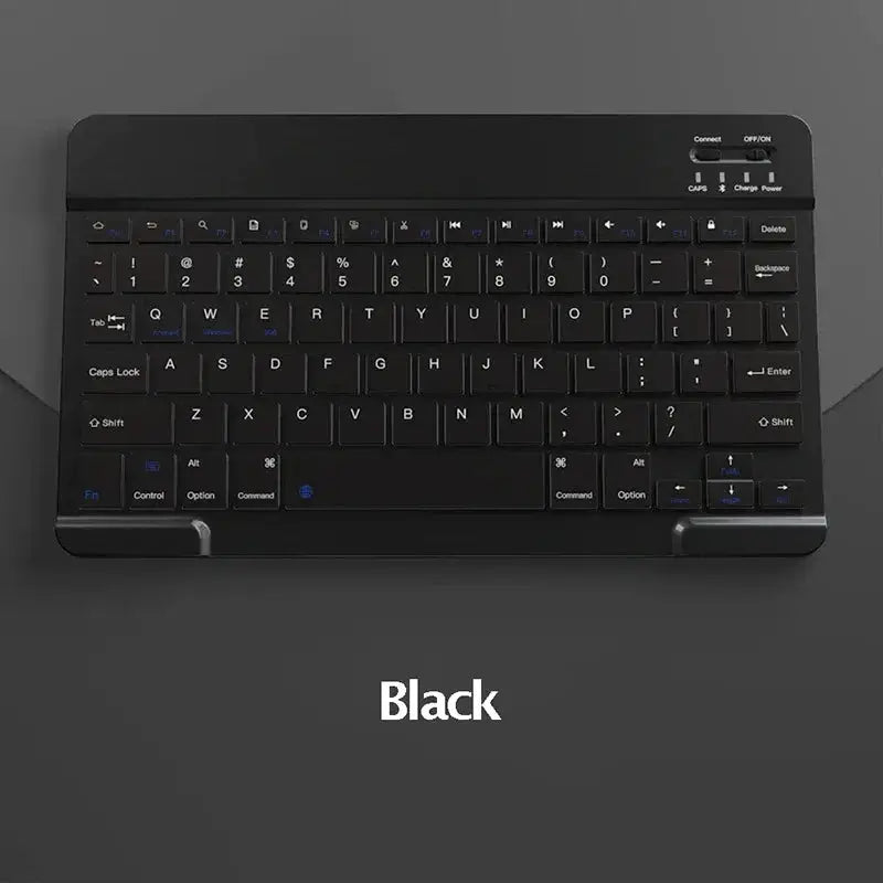 Spanish/English Bluetooth Keyboard 10 inch for iPad Air Pro Wireless Rechargeable Keyboard for Phone Tablet Laptop Universal
