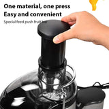 400W centrifugal electric juicer 3-inch large bore fruit  vegetable juicer 2-speed mixer blender
