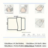 Light luxury Solid Color Multifunctional Rabbit Velvet Blanket Winter Thick Warm Flannel Used For Bedroom Living Room Blanket