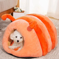 Winter Cozy Pet House Dogs Soft Nest Kennel Sleeping Cave Cat Dog Puppy Warm Thickening Tents Bed Nest Dog Nest Warm Plush Warm