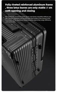 Multifunctional Suitcase Trolley Suitcase Computer Boarding Travel Luggage Large-capacity Suitcase Password Box Luggage