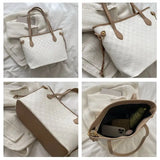 Large Capacity Bag Women's New Trendy and High-end Tote Bag Women's Summer Versatile Handheld Single Shoulder Commuting Bag